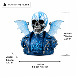 CarBazaar 002 Frost Skull Demon Duck size and weight